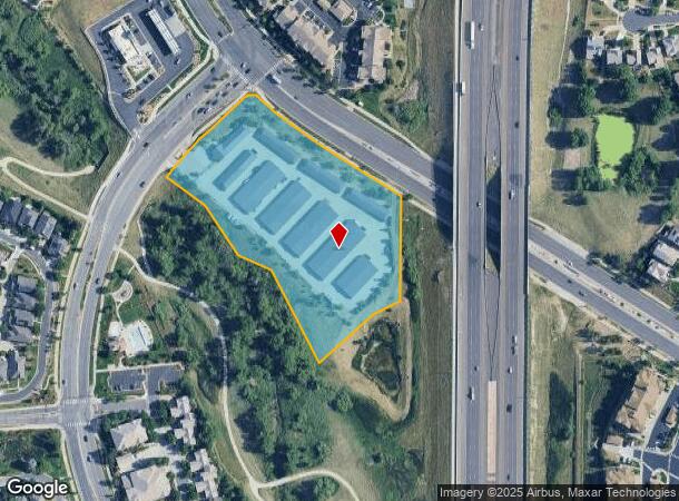 6950 S Gartrell Rd, Aurora, CO Parcel Map