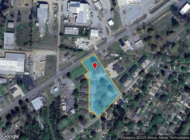 1400 S 2Nd St, Cabot, AR Parcel Map