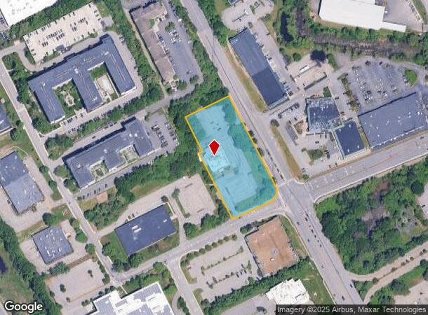 128 Middlesex Tpke, Burlington, MA Parcel Map