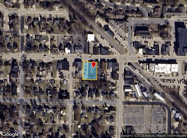  124 W Main St, Mount Horeb, WI Parcel Map