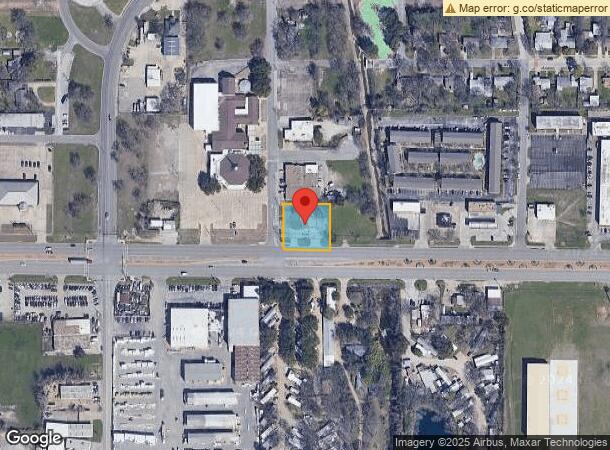  201 E Hurst Blvd, Hurst, TX Parcel Map