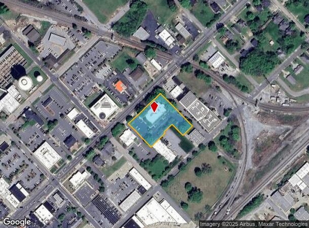 525 N Main St, Salisbury, NC Parcel Map