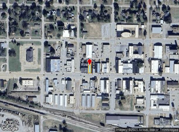 419 W Main St, Stroud, OK Parcel Map