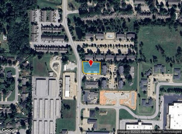 2315 W Persimmon St, Rogers, AR Parcel Map