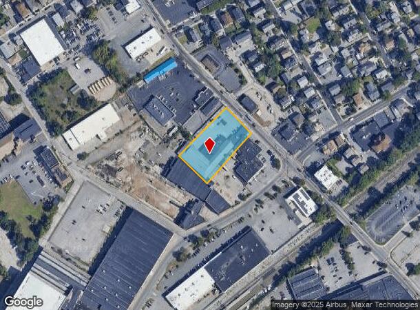  240 Dexter St, Pawtucket, RI Parcel Map