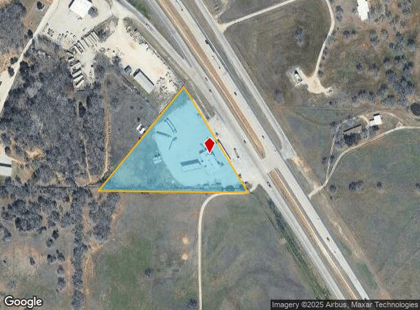 5985 N Us Highway 287, Alvord, TX Parcel Map
