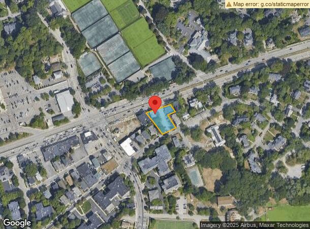  1154 Boylston St, Chestnut Hill, MA Parcel Map