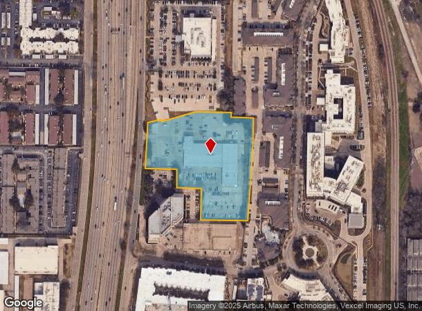  10720 N Central Expy, Dallas, TX Parcel Map
