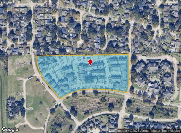  10750 Westbrae Pkwy, Houston, TX Parcel Map