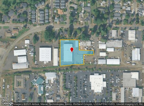  163 Sw Freeman Ave, Hillsboro, OR Parcel Map