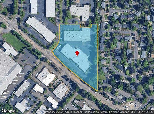  9615 Sw Allen Blvd, Beaverton, OR Parcel Map