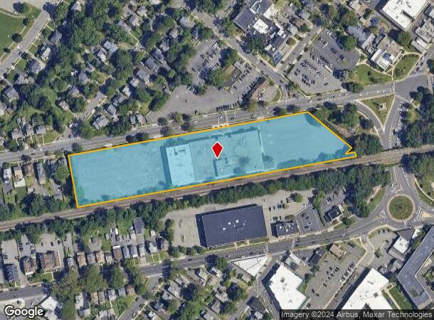  601 North Ave W, Westfield, NJ Parcel Map