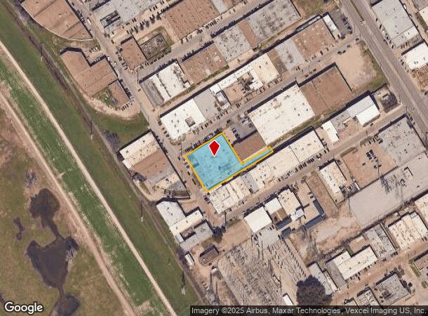  1020 E Levee St, Dallas, TX Parcel Map