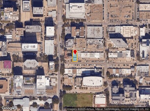  6023 Sherry Ln, Dallas, TX Parcel Map