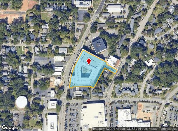  616 Oberlin Rd, Raleigh, NC Parcel Map