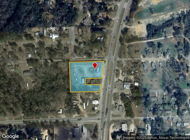  2842 S Eufaula Ave, Eufaula, AL Parcel Map
