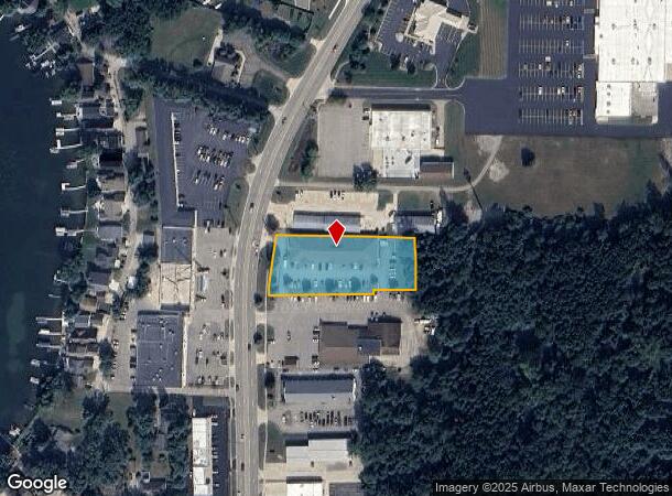  1580 N Leroy St, Fenton, MI Parcel Map