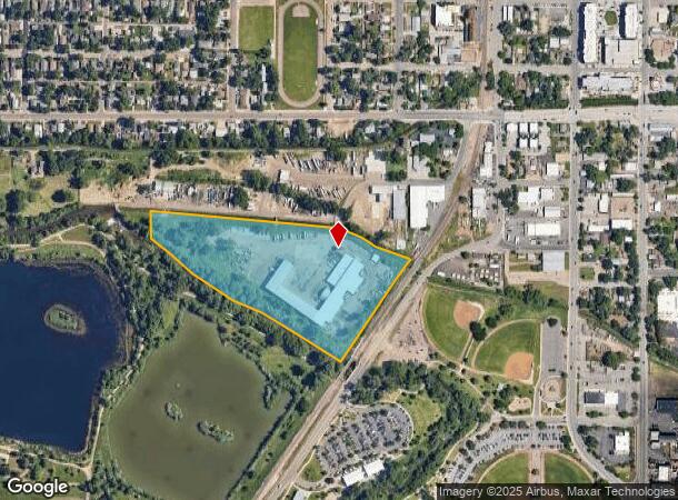  170 2Nd St Sw, Loveland, CO Parcel Map