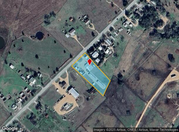 1520 E State Highway 159, Fayetteville, TX Parcel Map