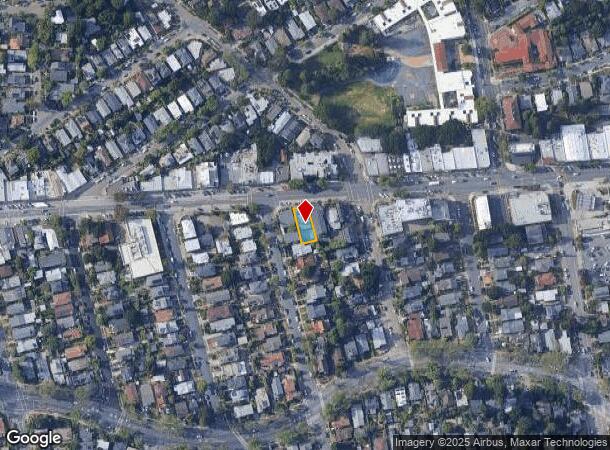 1714 Solano Ave, Berkeley, CA Parcel Map