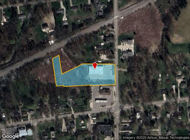 120 N Union St, Grass Lake, MI Parcel Map