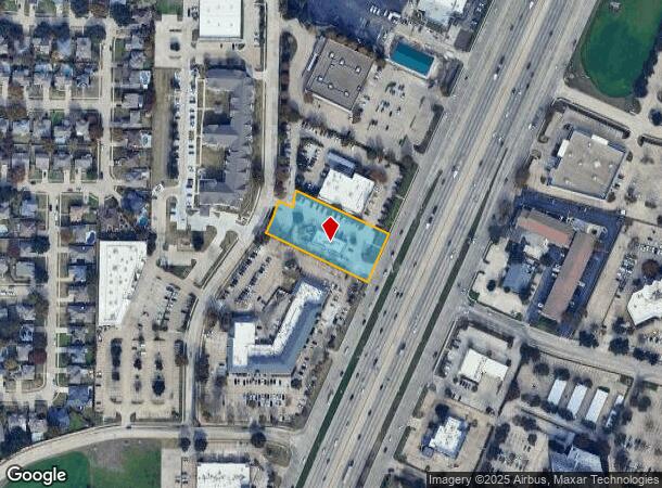  2313 N Central Expy, Plano, TX Parcel Map