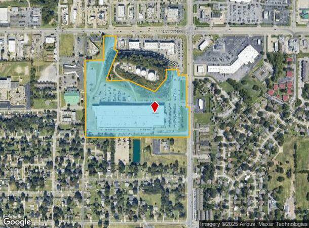 700 N 9Th St, Broken Arrow, OK Parcel Map