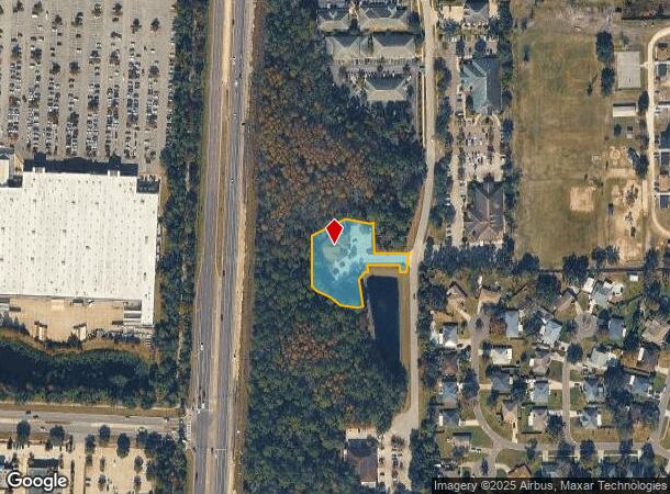 1665 Eagle Harbor Pkwy, Fleming Island, FL Parcel Map