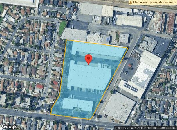  6801 E Gage Ave, Commerce, CA Parcel Map