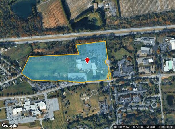 880 W Baltimore Pike, West Grove, PA Parcel Map