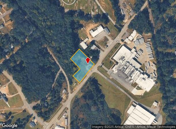  444 Sayre St, Anderson, SC Parcel Map