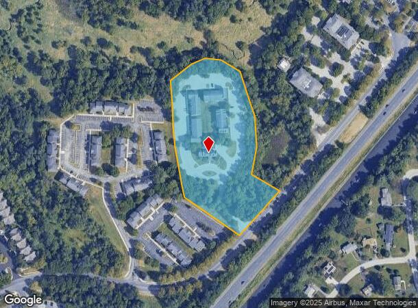 5100 Dorsey Hall Dr, Ellicott City, MD Parcel Map