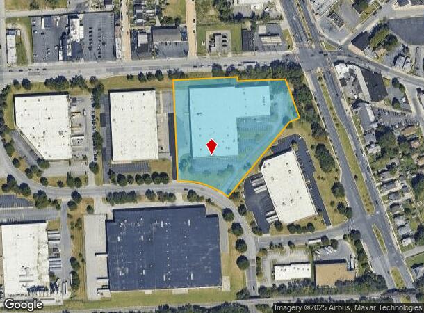  1821 Portal St, Baltimore, MD Parcel Map