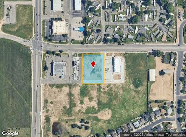 3308 37Th St, Evans, CO Parcel Map