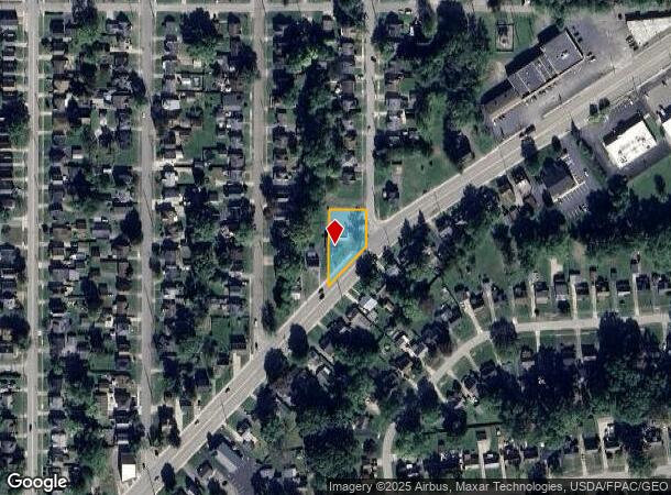  1653 Elm Rd Ne, Warren, OH Parcel Map