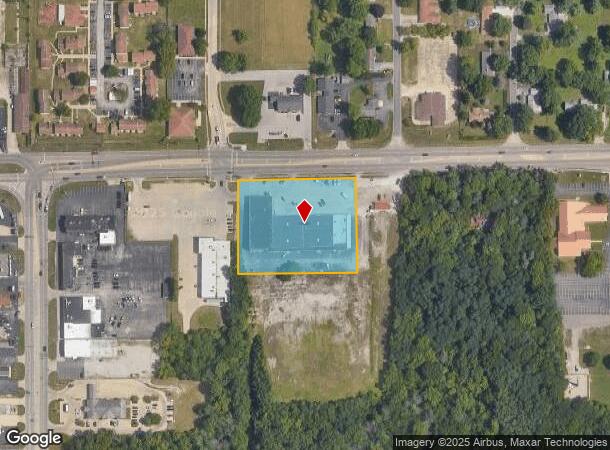  985 W Pershing Rd, Decatur, IL Parcel Map