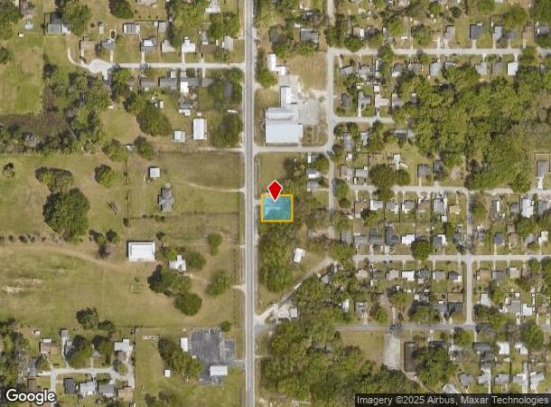 1641 N Combee Rd, Lakeland, FL Parcel Map