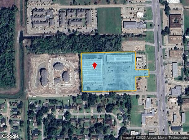1213 N Velasco St, Angleton, TX Parcel Map