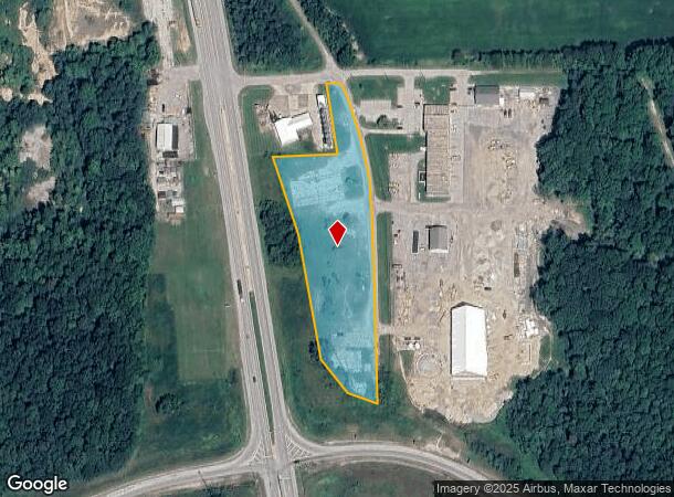 2007 N Main St, Cloverdale, IN Parcel Map