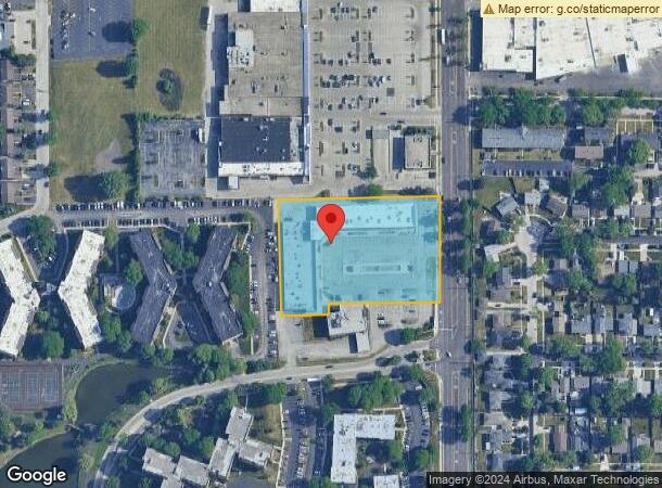  1100 S Elmhurst Rd, Mount Prospect, IL Parcel Map