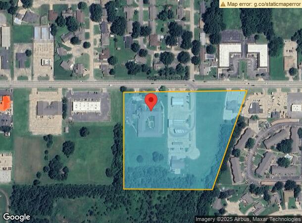  3211 Chandler Rd, Muskogee, OK Parcel Map