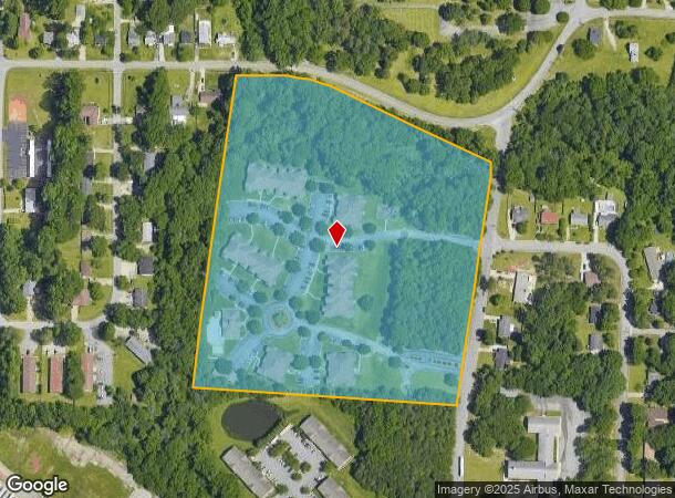  2370 Bellemeade St, High Point, NC Parcel Map