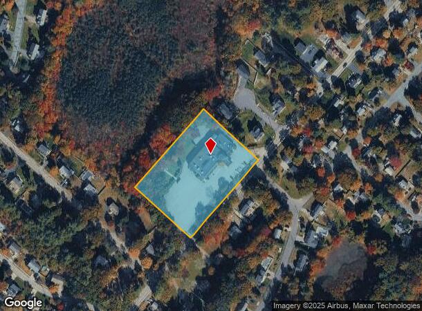 1601 Main St, Walpole, MA Parcel Map