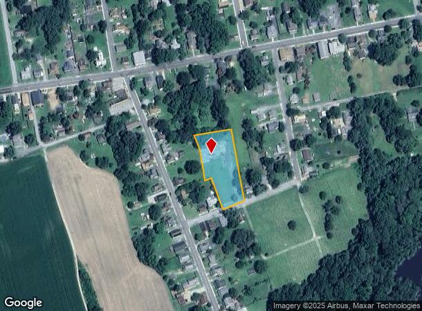 107 School St, Mardela Springs, MD Parcel Map