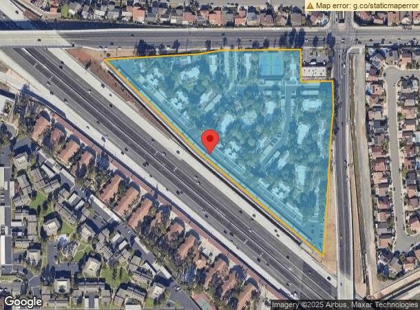  8400 Edinger Ave, Huntington Beach, CA Parcel Map