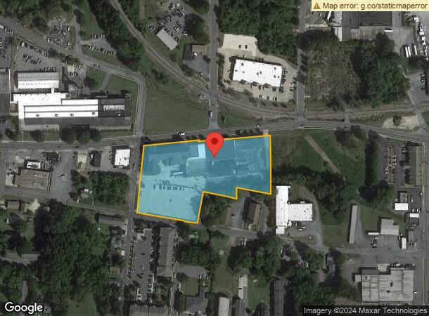  162 N Cherry St, Asheboro, NC Parcel Map