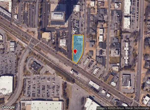 5124 Poplar Ave, Memphis, TN Parcel Map