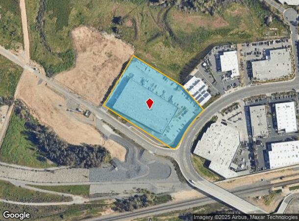  2485 Railroad St, Corona, CA Parcel Map