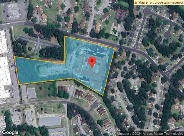  192 Village Dr, Jacksonville, NC Parcel Map