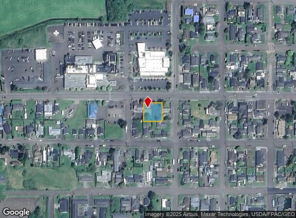 1107 3Rd St, Tillamook, OR Parcel Map